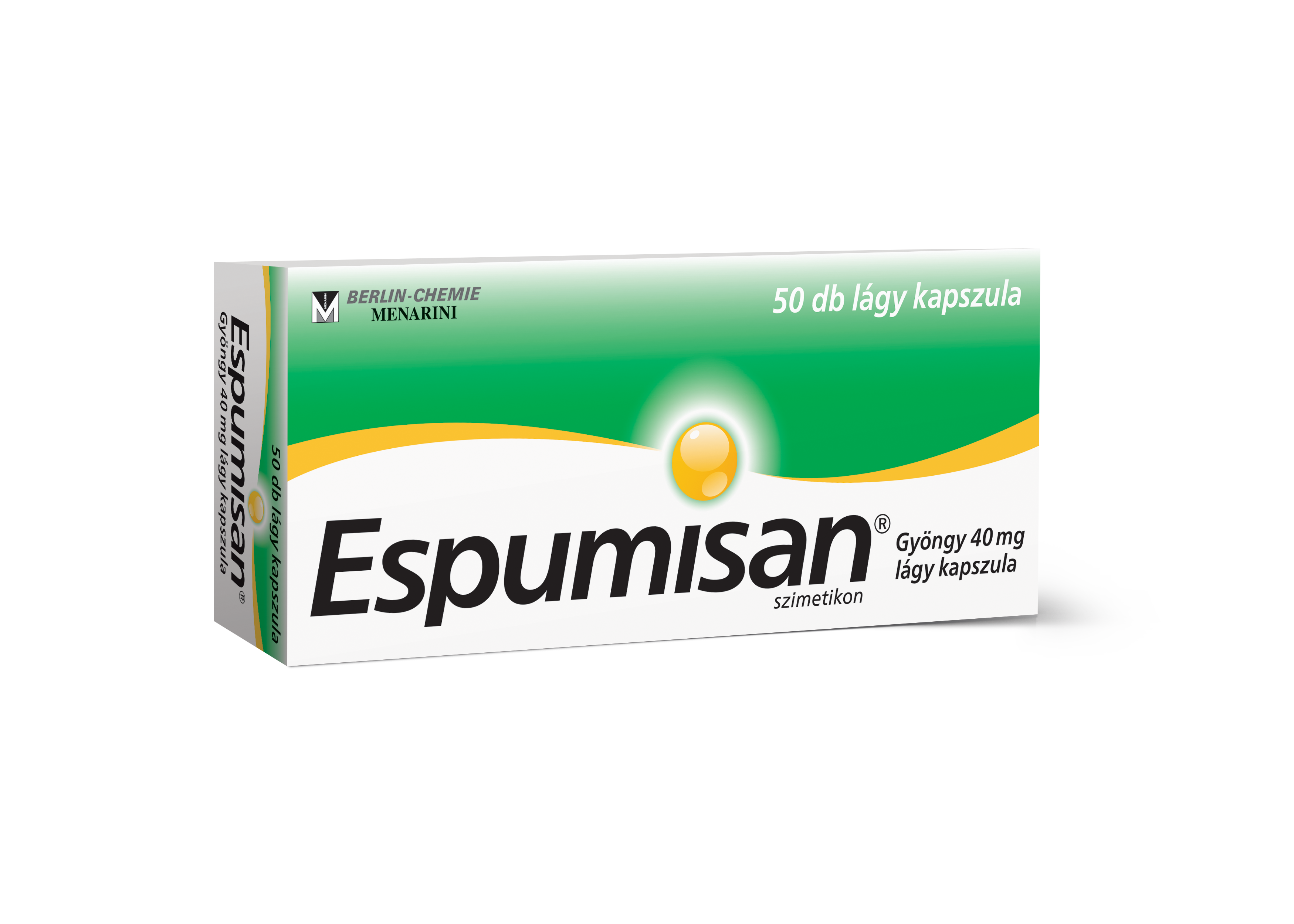 OTC_Espumisan Gyongy_50db_Puffadas_Packshot_202403_GJ